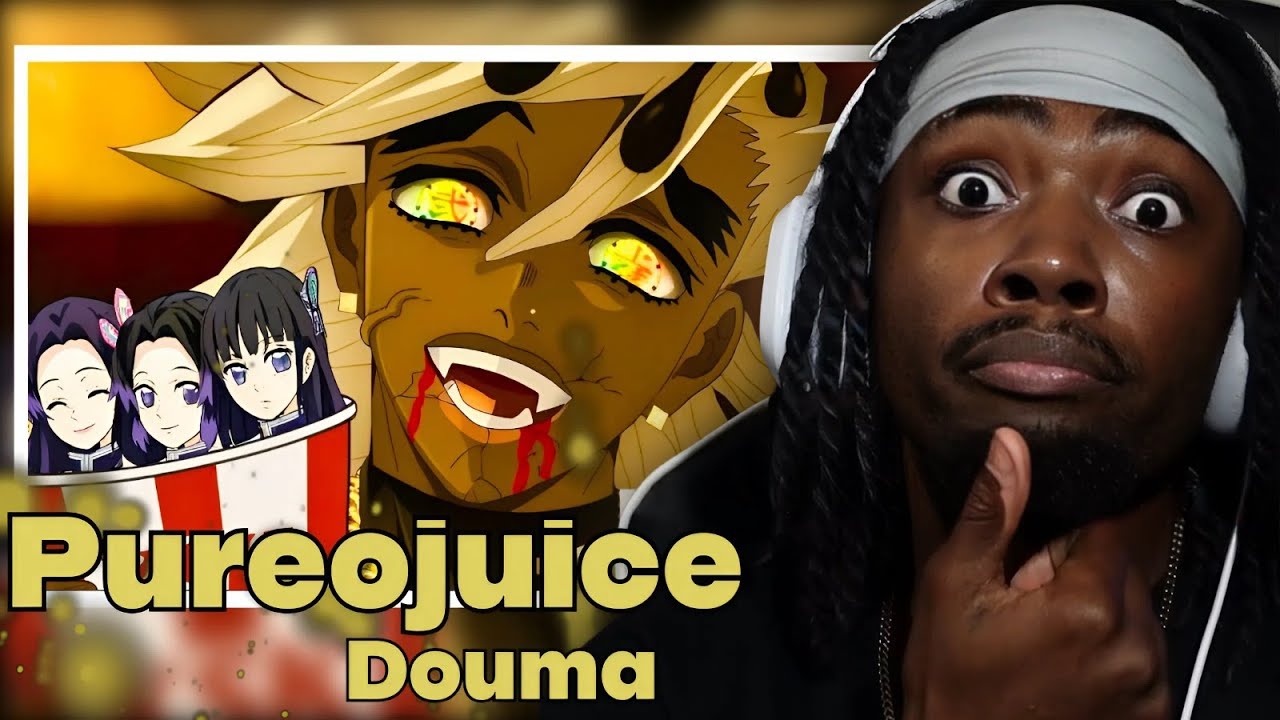 Pureojuice Douma Uk Drill | Shinobu Diss (Demon Slayer) Reaction