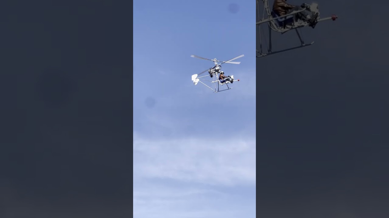 Grandpa built his own helicopter and flew it with no experience.  He&rsquo;s building another to try again