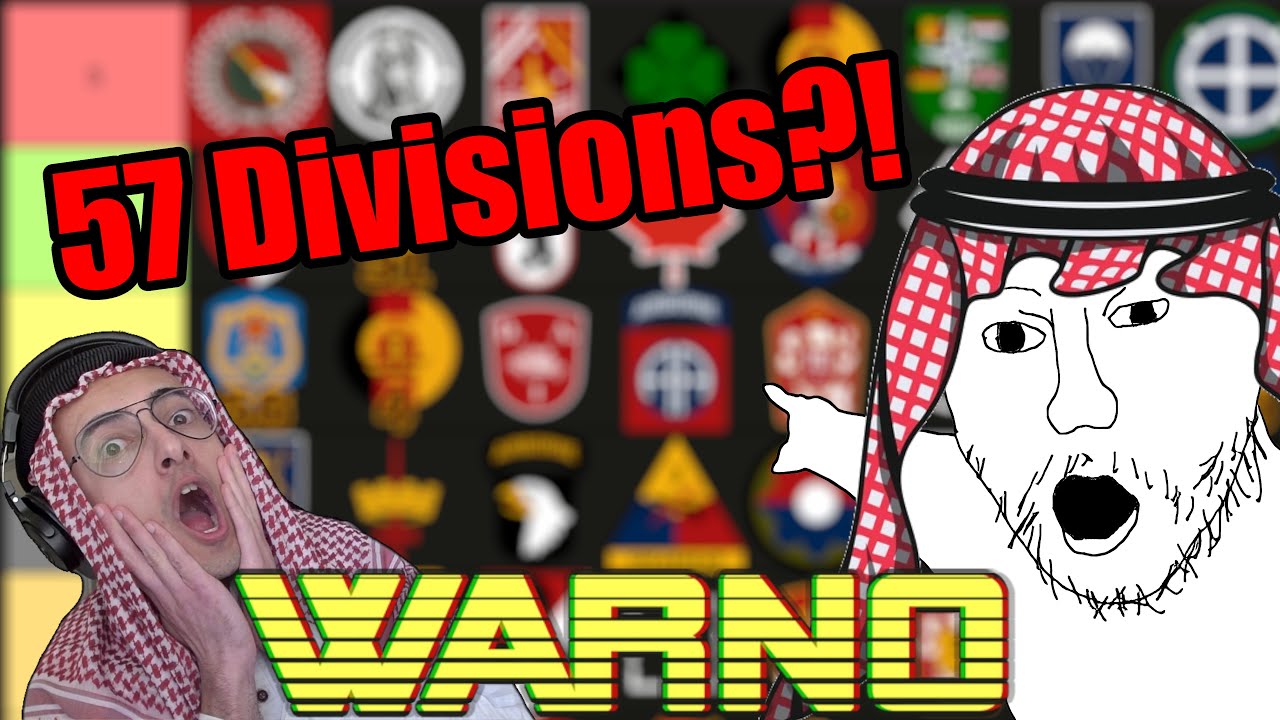 WARNO 2026 Division Tier List - Rank 1 Player