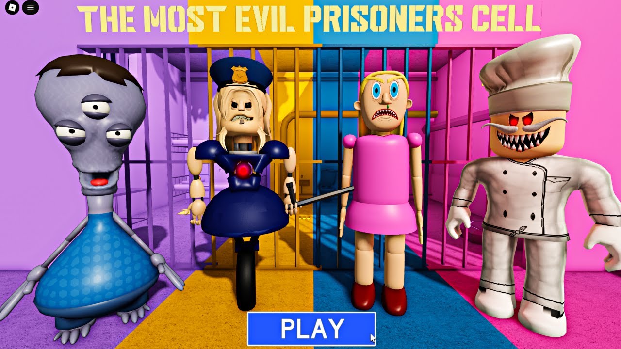 ALIEN VS POLICE GIRL VS EVIL MOM VS PAPA PIZZA? OBBY Full Gameplay #roblox
