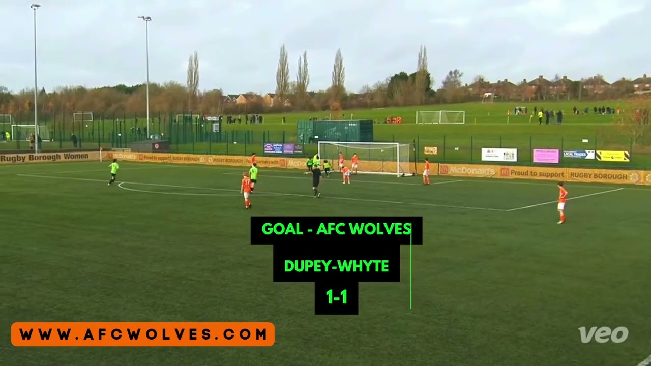 ⚽️ Rugby Borough vs AFC Wolves | Highlights | Midland Junior Premier League Clash ⚽️ Under 15s