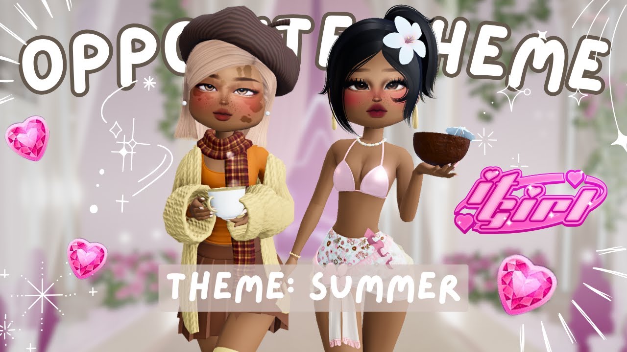 Doing the OPPOSITE OF THE THEME in ITGIRL Roblox