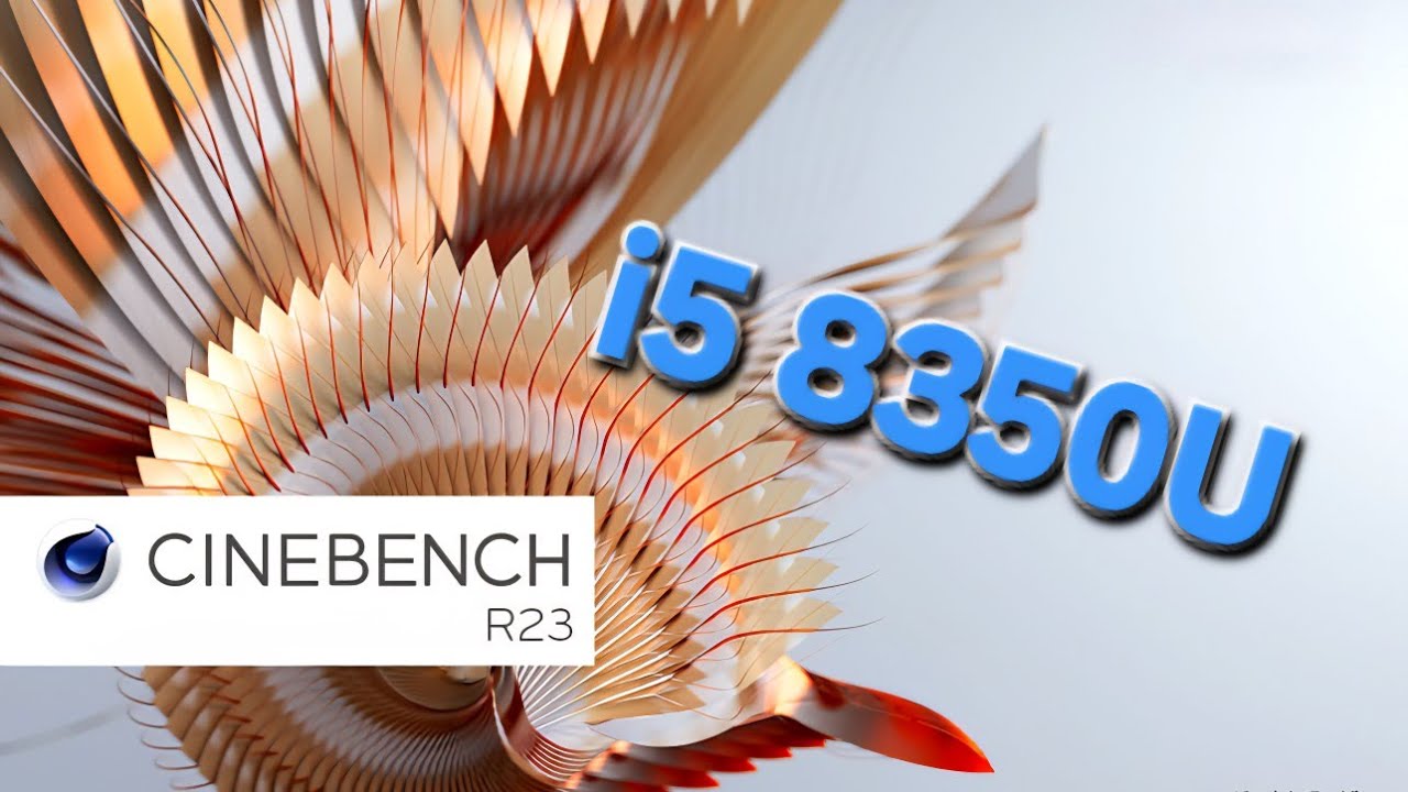 Cinebench R23 Singlecore & Multicore benchmark | Intel Core i5 8350U