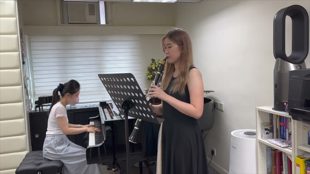 ABRSM Clarinet from 2026 Gr8 C1 Allegro con brio 1st movement from Sonatina by  Malcolm Arnold