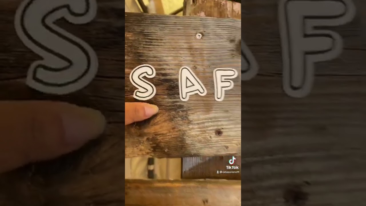 Como acer un rótulo flecha nombre rústico madera letras tronco