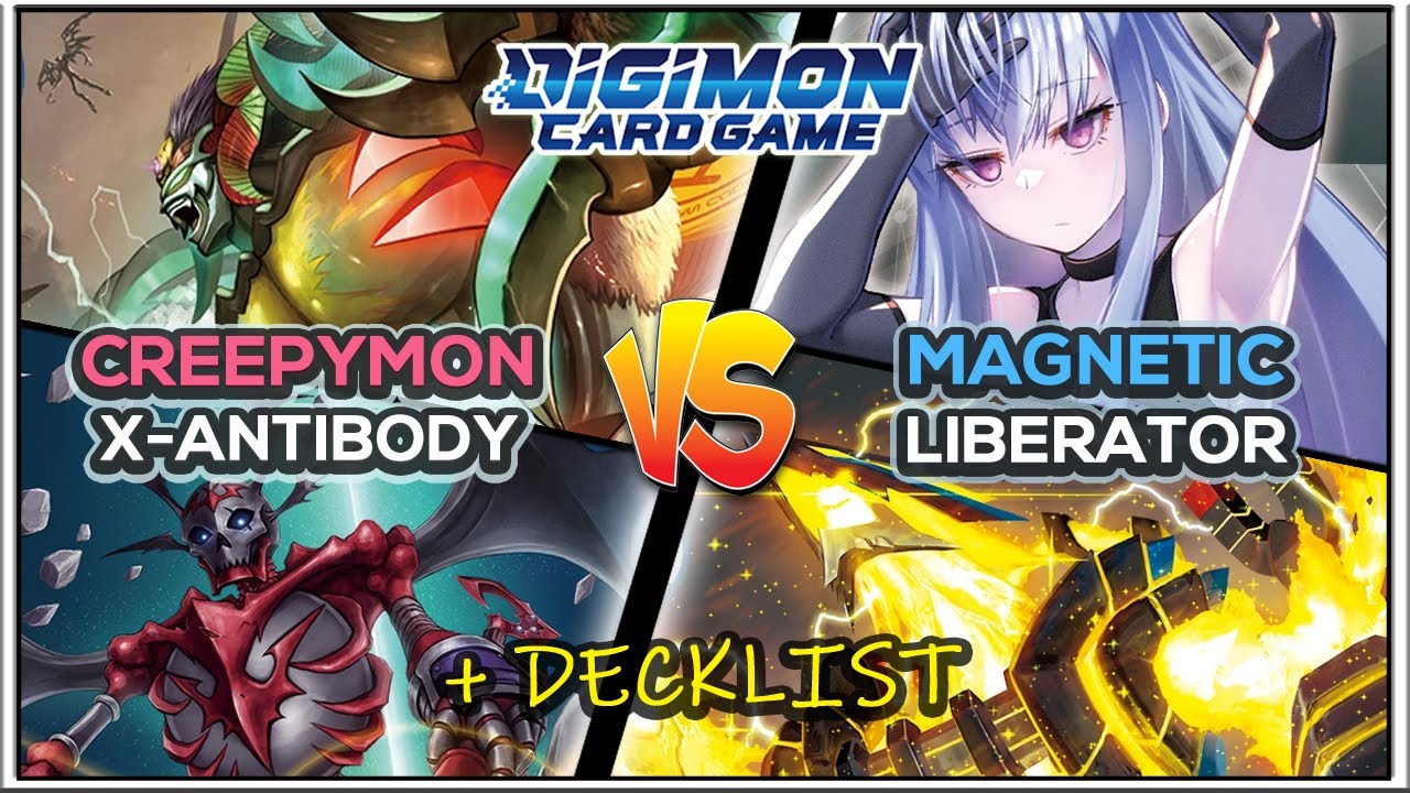 *NEW* Creepymon X vs Magneticdramon • BT24 Gameplay + Decklist | DCGO Beta | Digimon TCG