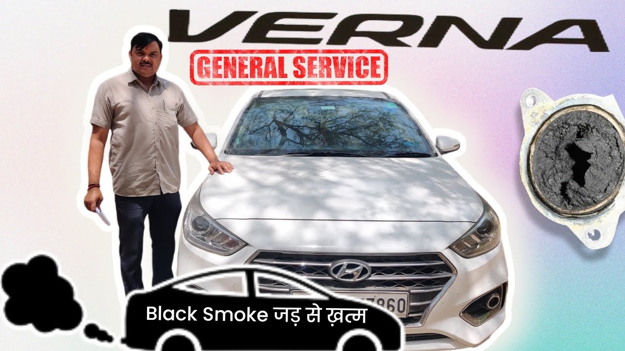 Hyundai Verna || Diesel || Service & Black Smoke Problem Resolved || Sajjan Lal Car Mechanic