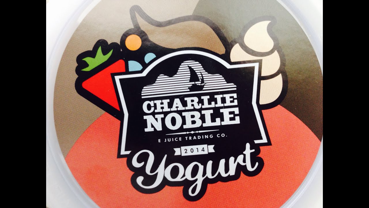 Charlie Noble YOGURT ~ New E-Juice Line
