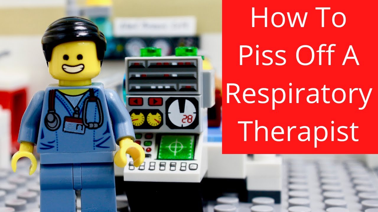 How to Upset A Respiratory Therapist | LEGO Hospital | Stop Motion