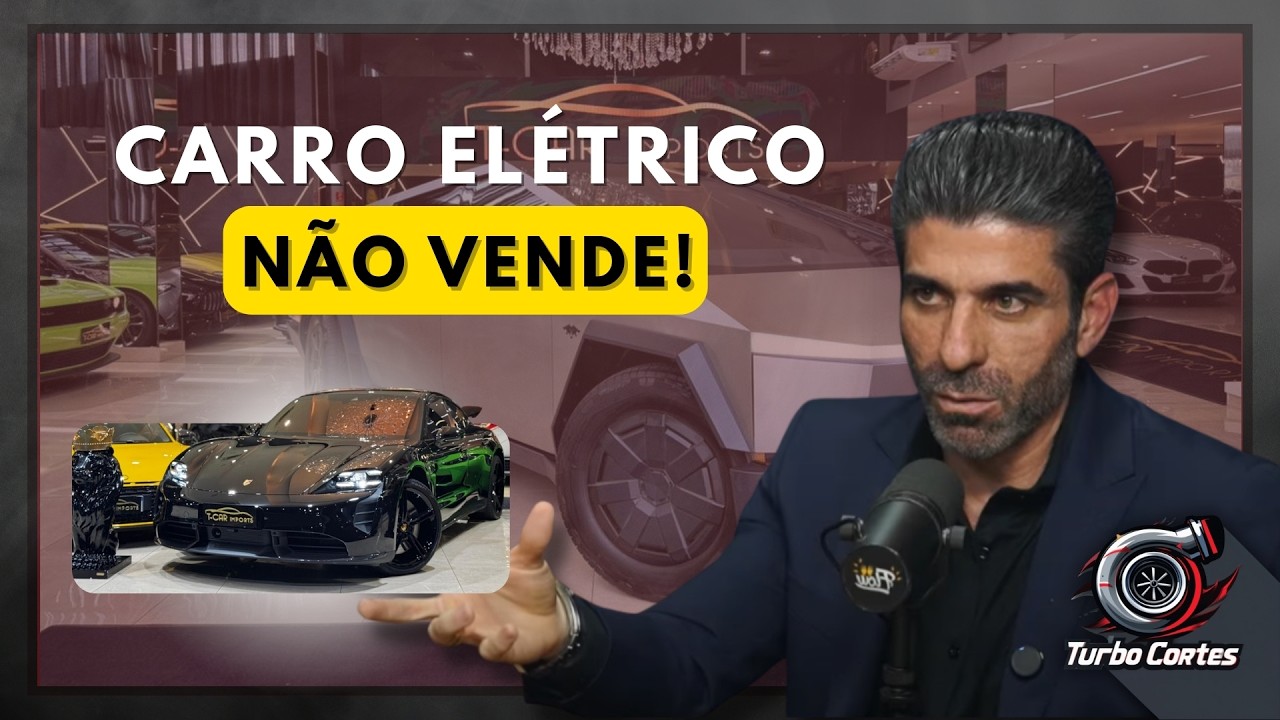 O INESPERADO FRACASSO dos Carros Elétricos de Luxo no Brasil ⚡🚘