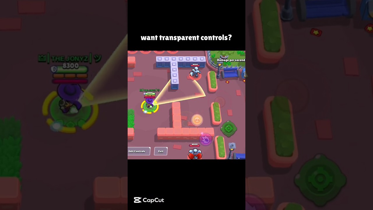 Transparent controls Tutorial! (Brawl Stars) #brawlstars #tutorial #controls