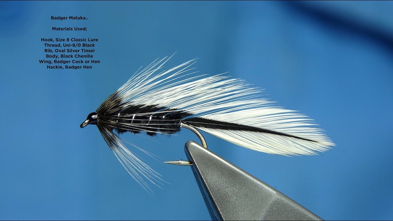 Tying the Badger Matuka with Davie McPhail