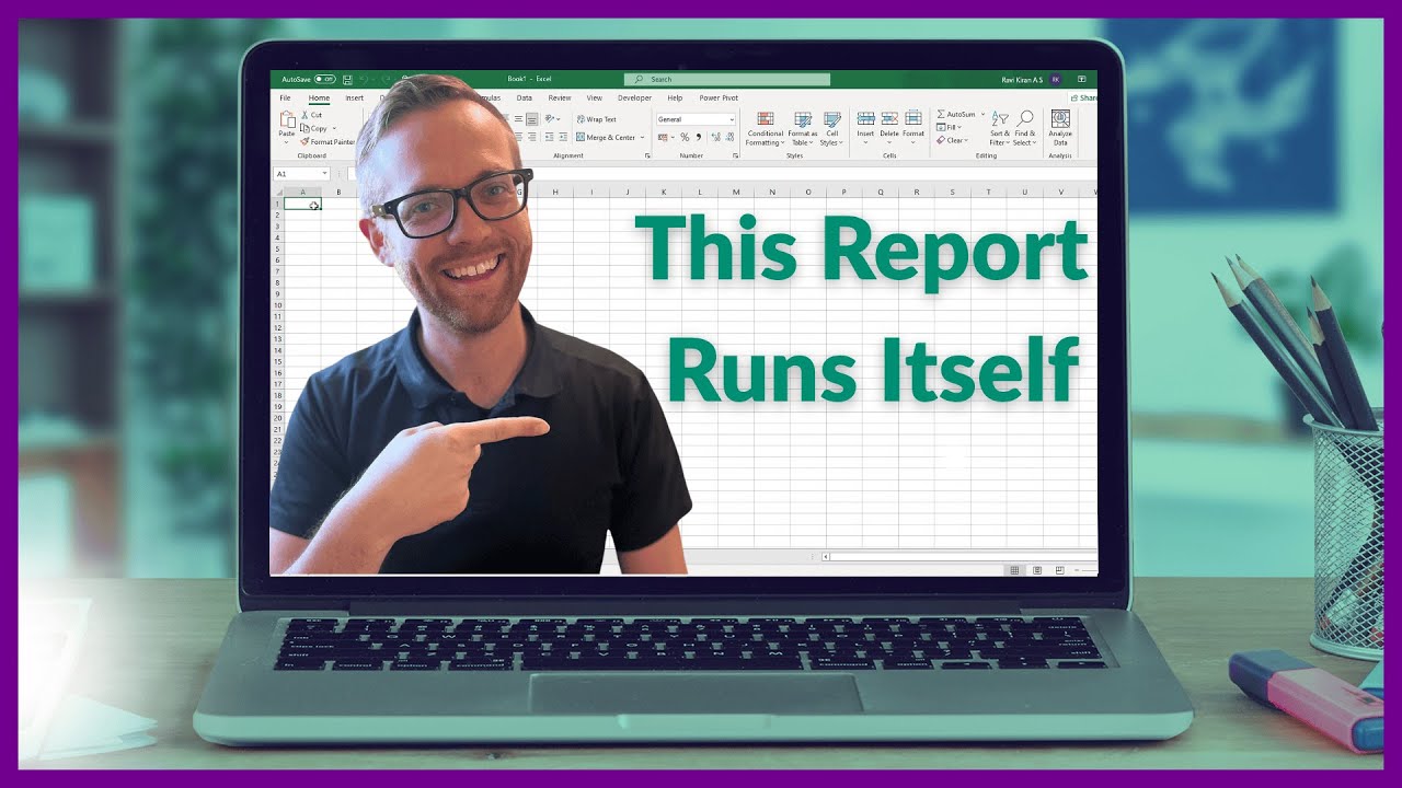 How I Make Month-End Reports While I Sleep!
