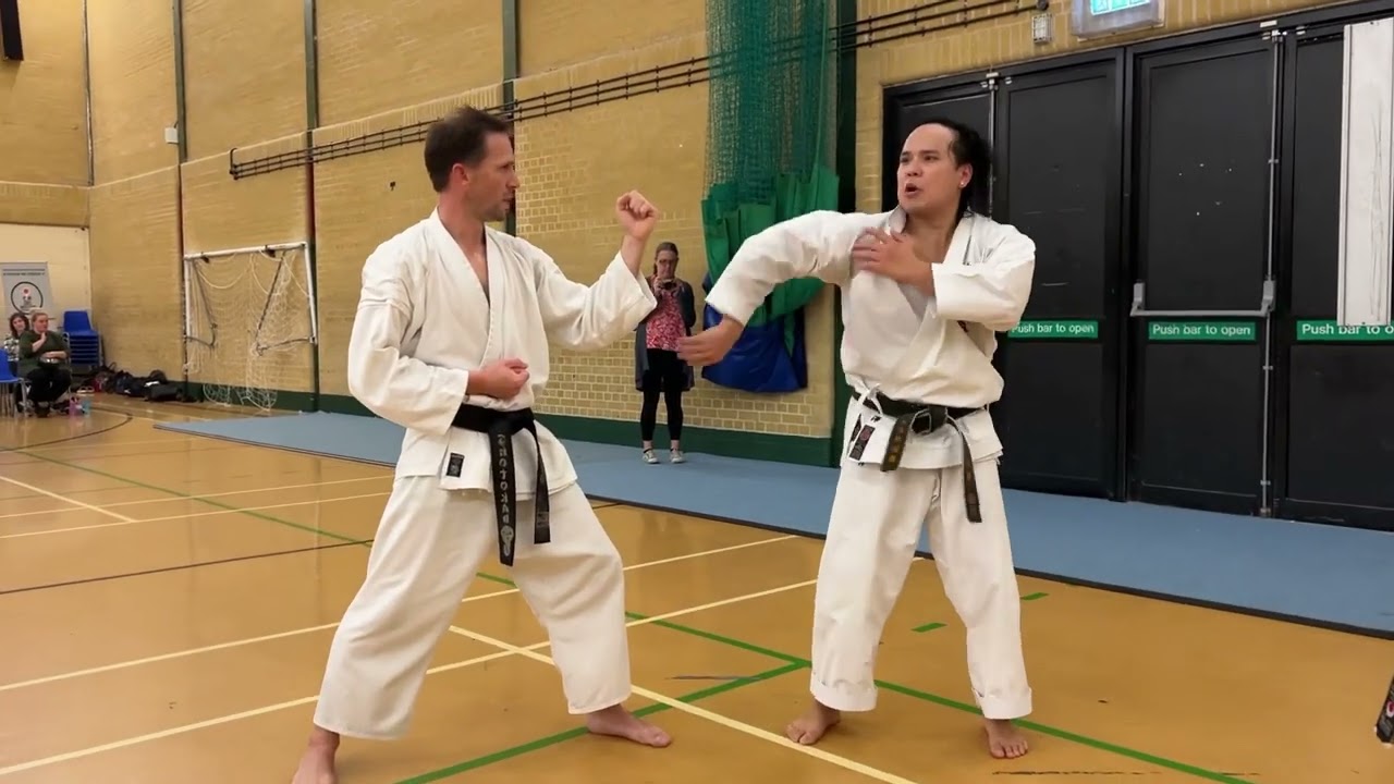 Tiru Jr Katsu sensei PSKO Havant seminar and gradings 2022.