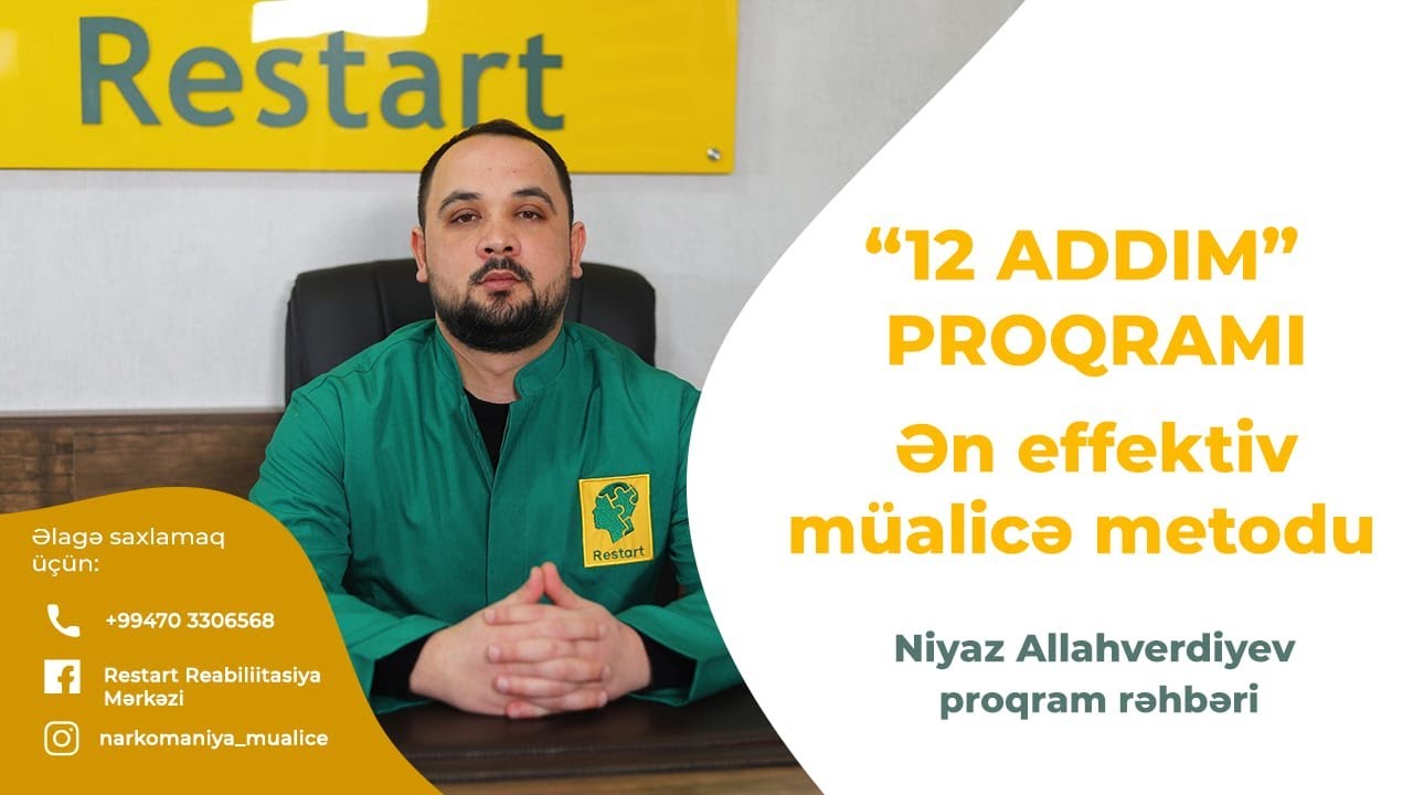 12 ADDIM PROQRAMI. Ən effektiv müalicə metodu