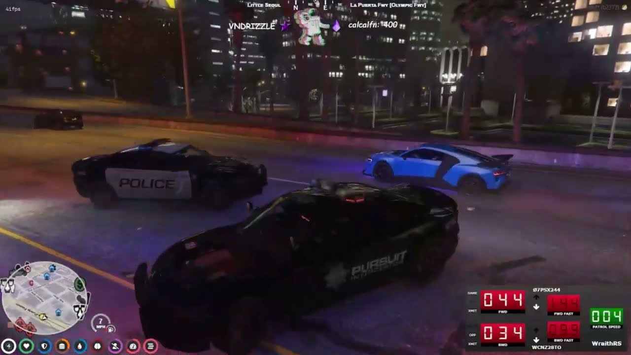 Tommy T Pits Aziz Off The Highway With Baas Reaction | GTA RP