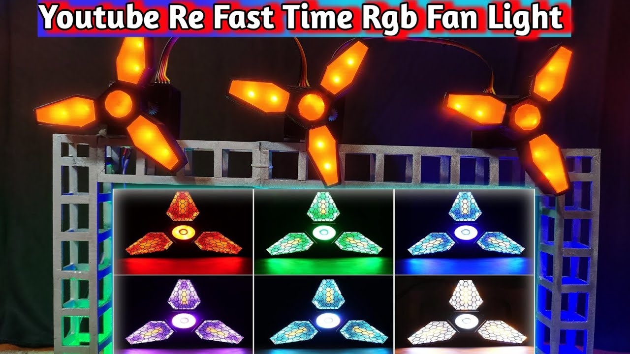 Who To Make Mini Dj Fan Light. 👍👍👍କେମିତି ବନେଇବା ଡିଜେ fan light 