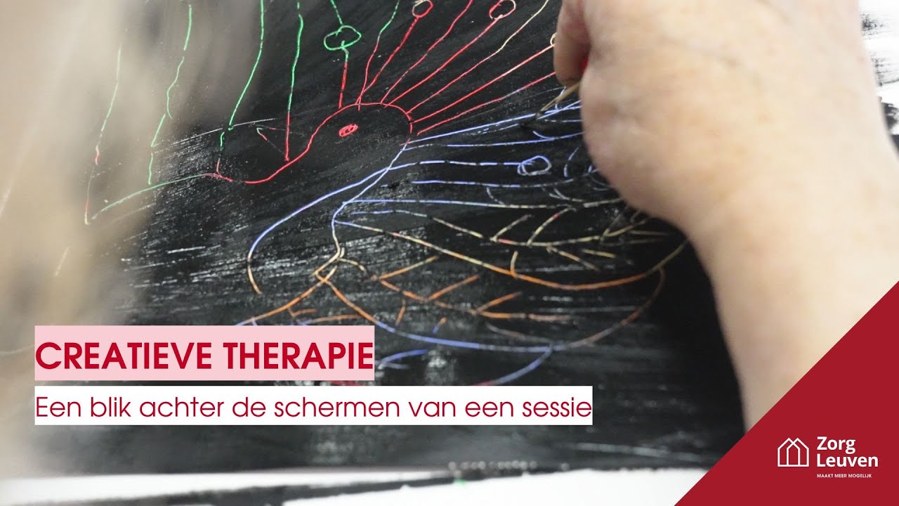 Creatieve therapie - Een blik achter de schermen van een sessie creatieve therapie