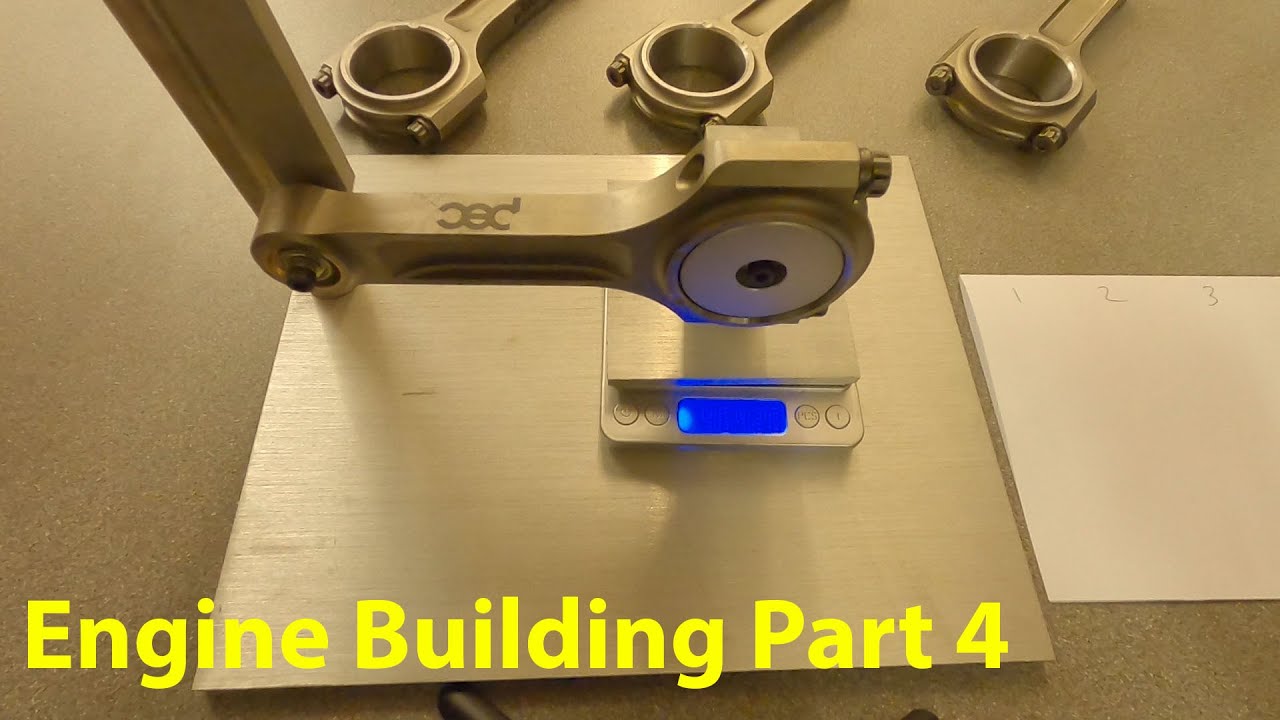 Engine Building Part 4 - Balancing Crank, Pistons & Rods