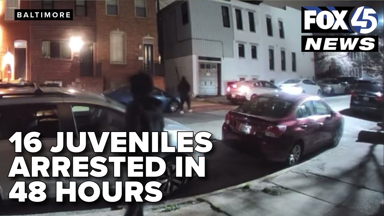 16 juveniles arrested in 48 hours; residents and officials frustrated