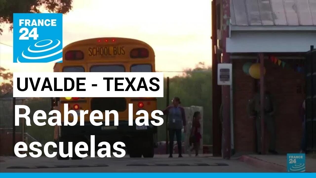 Tras masacre de 21 personas, los niños de Uvalde, Texas, regresan a la escuela • FRANCE 24