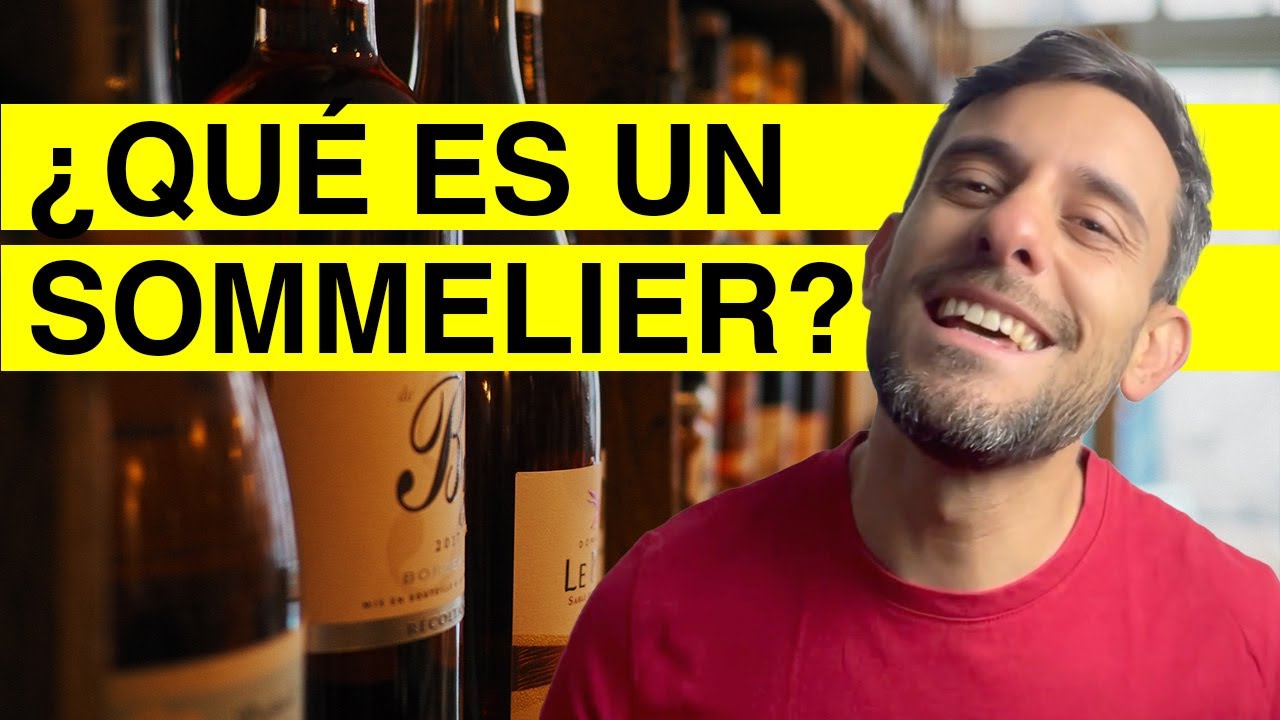 ¿Qué es un sommelier?