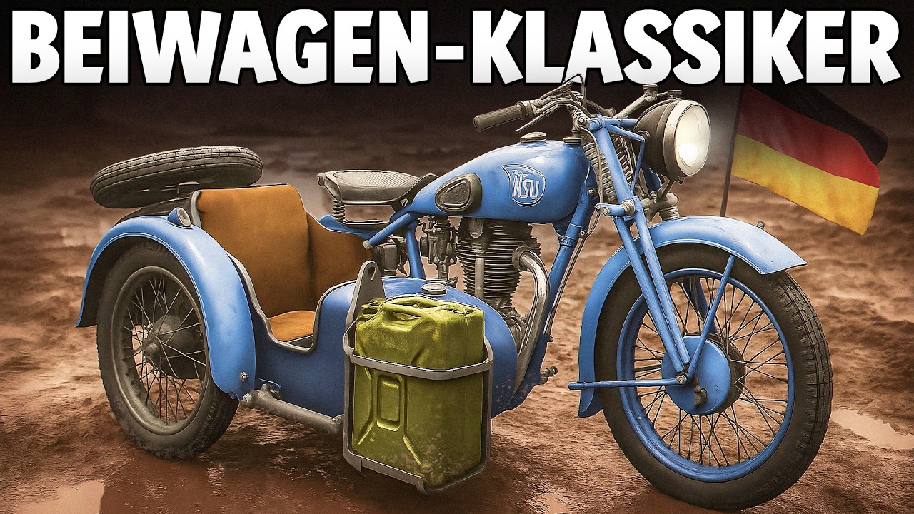 10 deutsche Beiwagen Motorräder die niemand mehr kennt