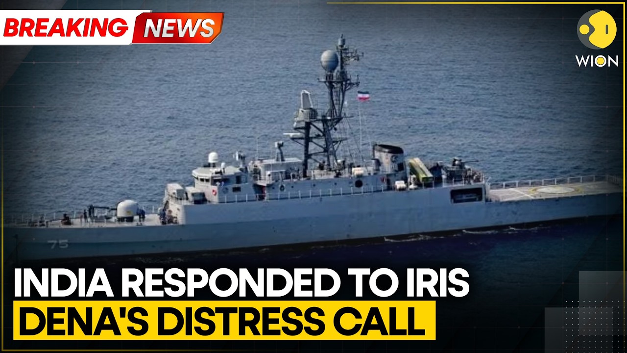 US-Iran War: US Submarine Sinks Iranian Warship, Indian Navy Joins Rescue After Distress Call | WION