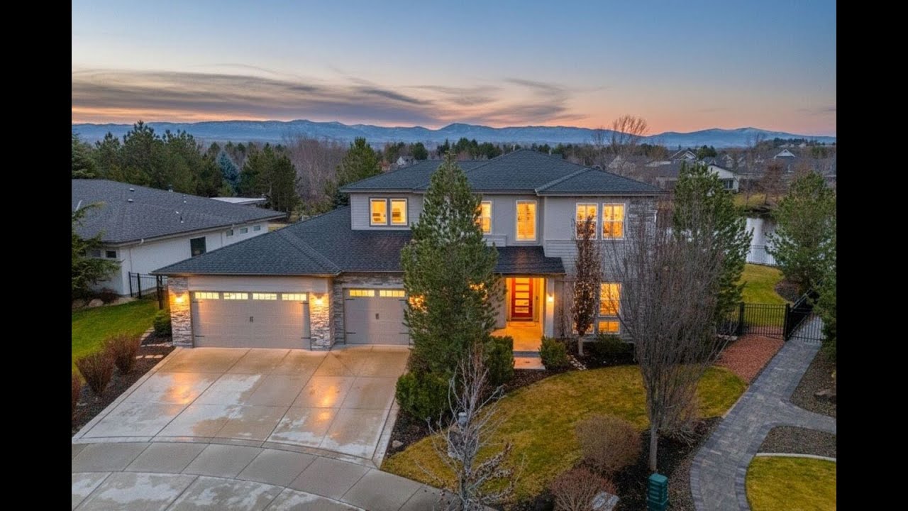 Exceptional Eagle Living in Sought After Gated Lakemoor Neighborhood