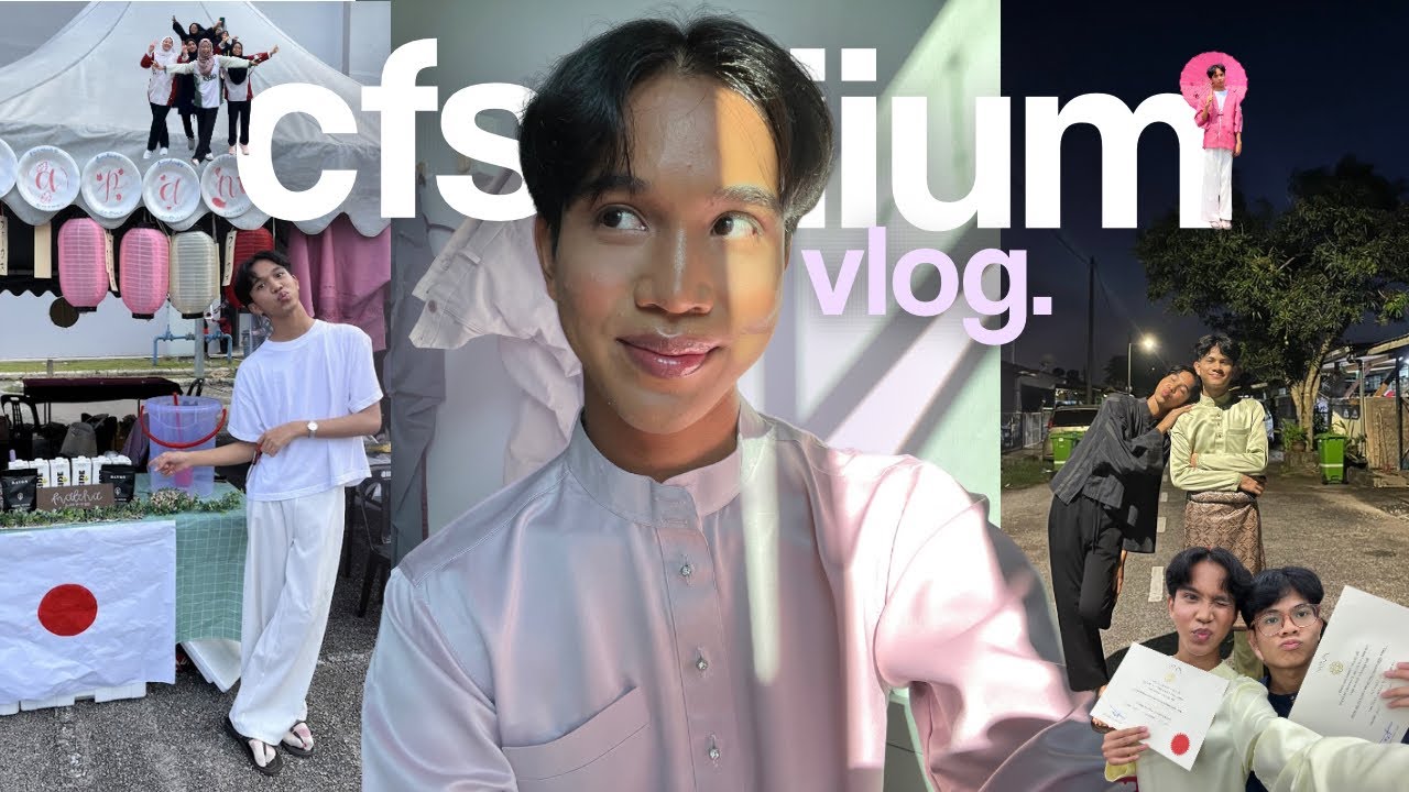 new semester new me | cfs iium life, eid celebration | entrec week & daily life