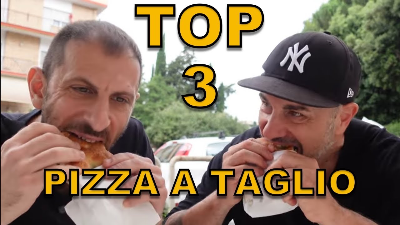 Top tre PIZZA A TAGLIO