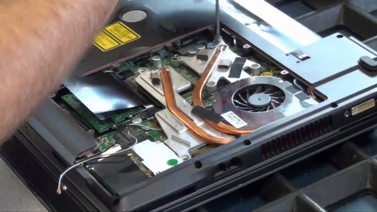 Powerboard Tausch (Notebook / Laptop) Teil1 - Ausbau