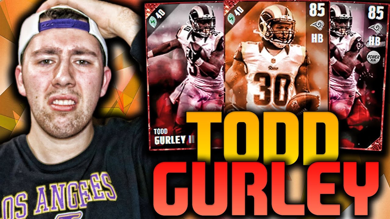 BEST RB IN MUT? TODD GURLEY!!! | MADDEN 17 ULTIMATE TEAM