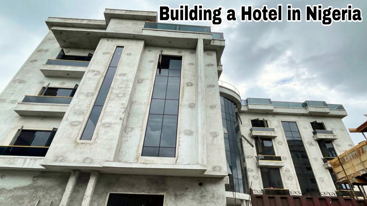 Building construction in Nigeria, Hotel finishing stages,  Lighting/furniture, homemade vs imported