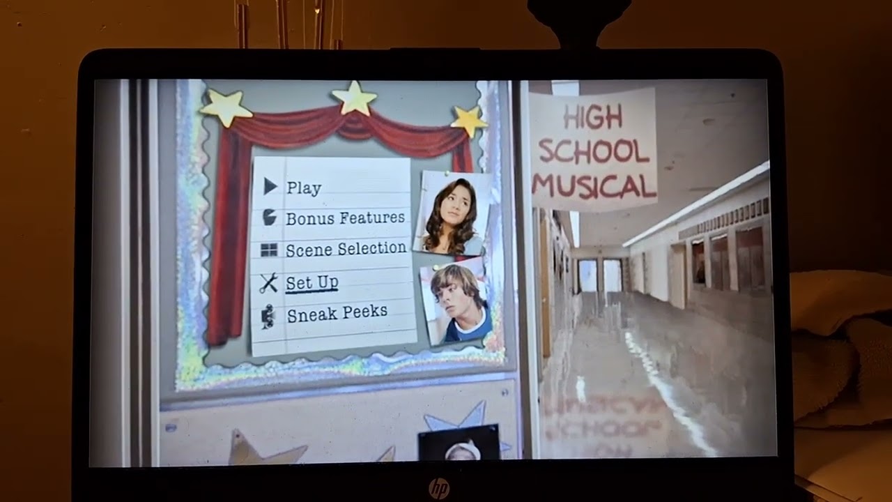 High School Musical 2006 DVD Menu Walkthrough 