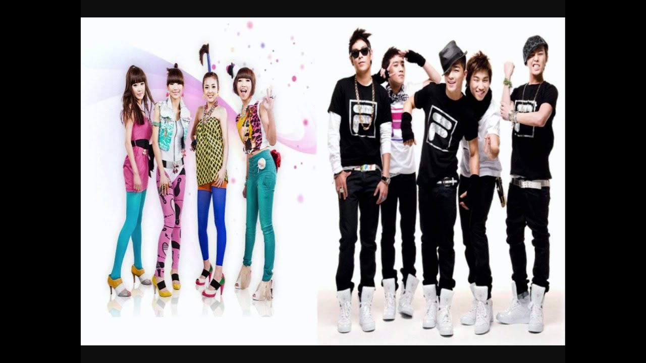 Mash-up 2NE1 vs Big Bang - Pretty Boy Of Tonight