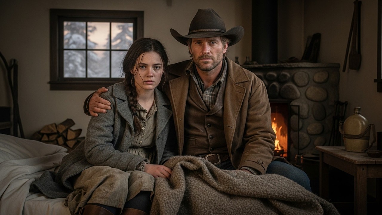 Her Stepfather Left Her In A Snowstorm For Three Days, The Cowboy Found Her And Never Left Her Side
