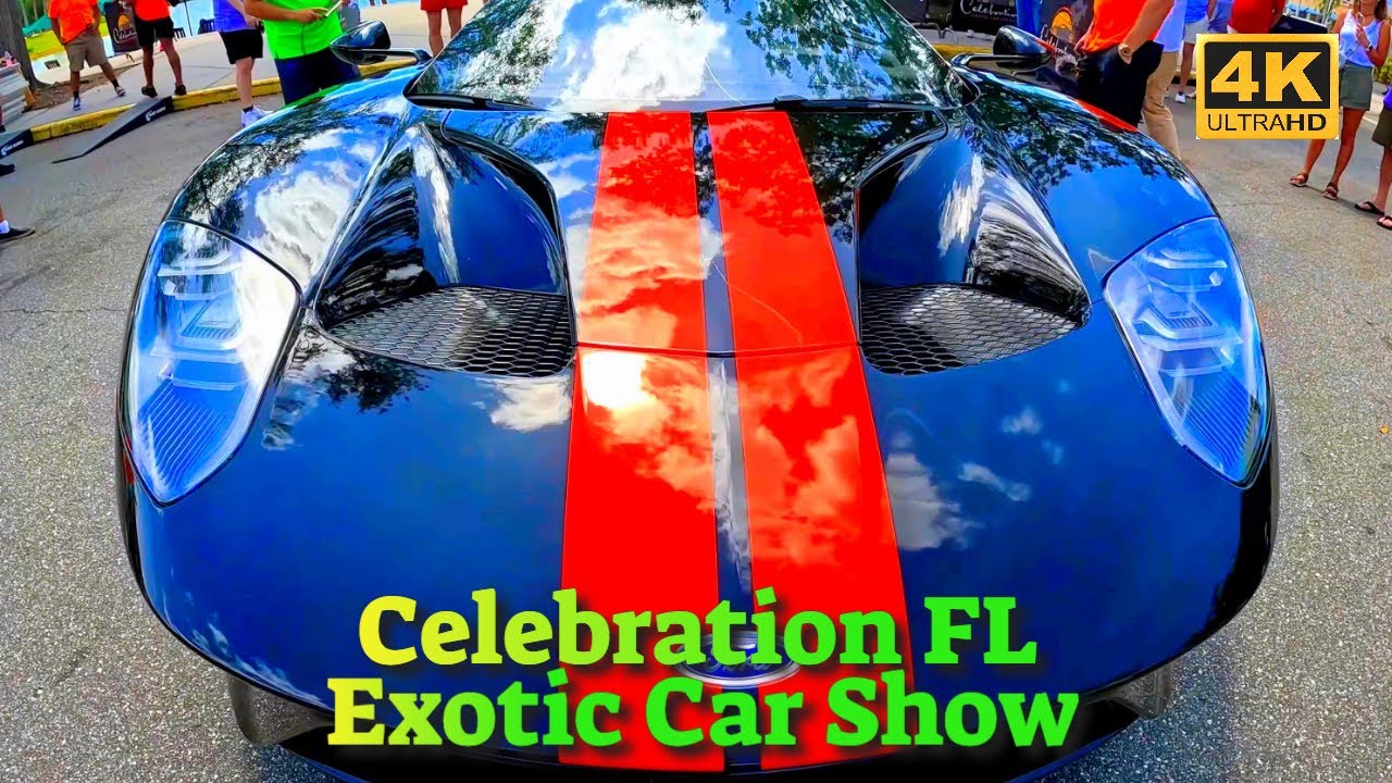 Celebration FL Exotic Car Festival 2023 [4K]