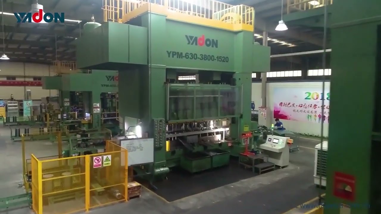 DÂY CHUYỀN DẬP ĐA TRẠM TRONG SẢN XUẤT VỎ MÁY NÉN KHÍ