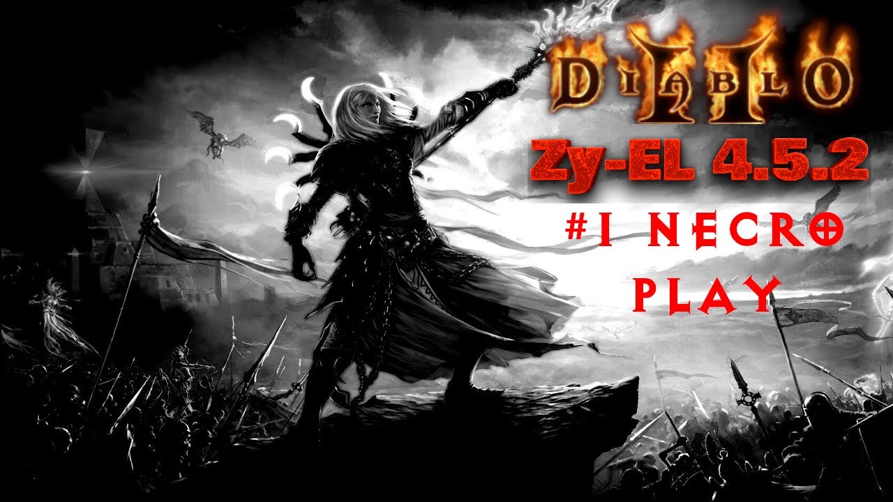 Diablo Zy-EL 4.5.2 HD прохождение за НЕКРА #1 Act 1 начало