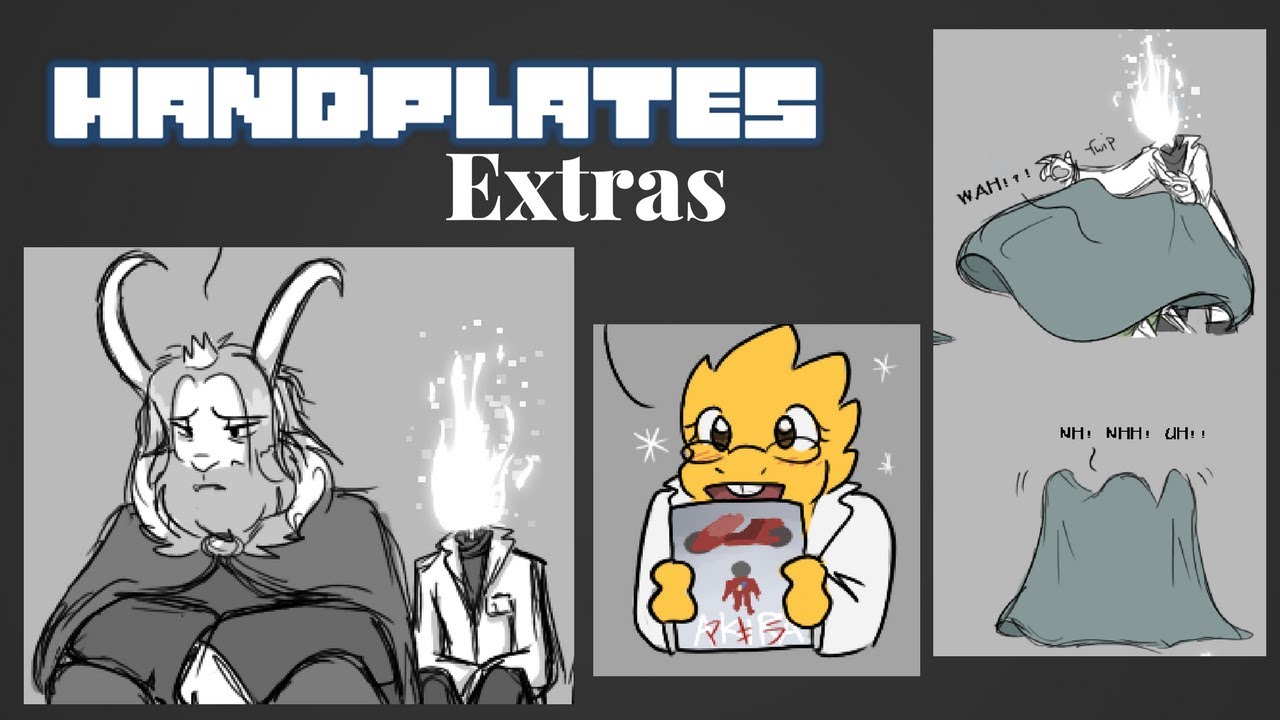 Handplates contenido extra|| FanDub Español|| Cómic Undertale