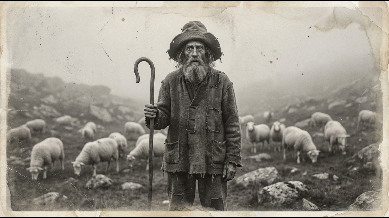 (1897, Țara Hațegului) CIOBANUL CARE NU A MAI PUTUT DORMI  după ce a văzut ce păștea lângă turma lui