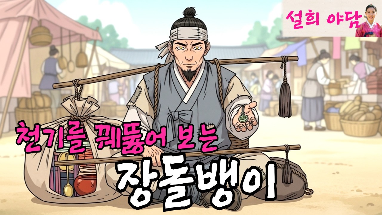 조선 장터에서 천기를 꿰뚫어 보는 장돌뱅이의 비밀 / 야담 / 설화 / 옛날이야기