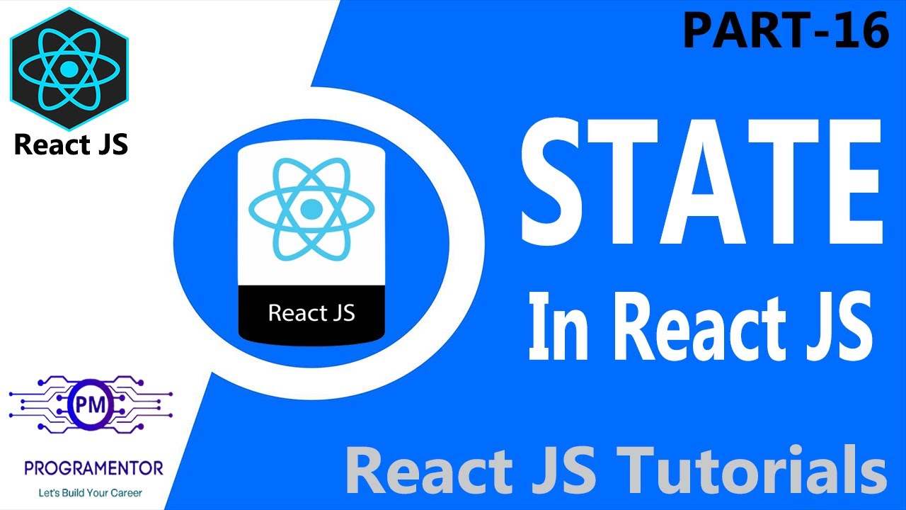 16 | React State | State In React | Difference Between Props & State | React JS State (Hindi/Urdu)