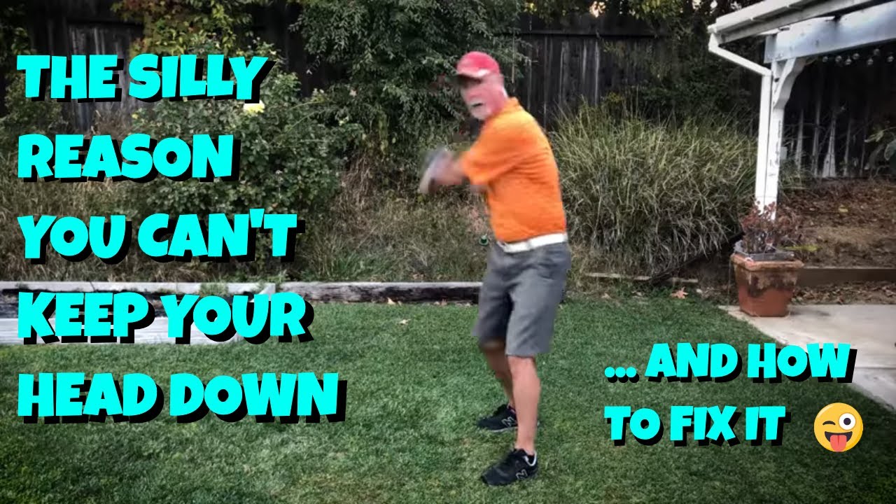 (Глупая) ПРИЧИНА, ПОЧЕМУ ГОЛЬФ ТАК СЛОЖЕН! (И почему вы смотрите вверх) Holy Grail Golf® Swing