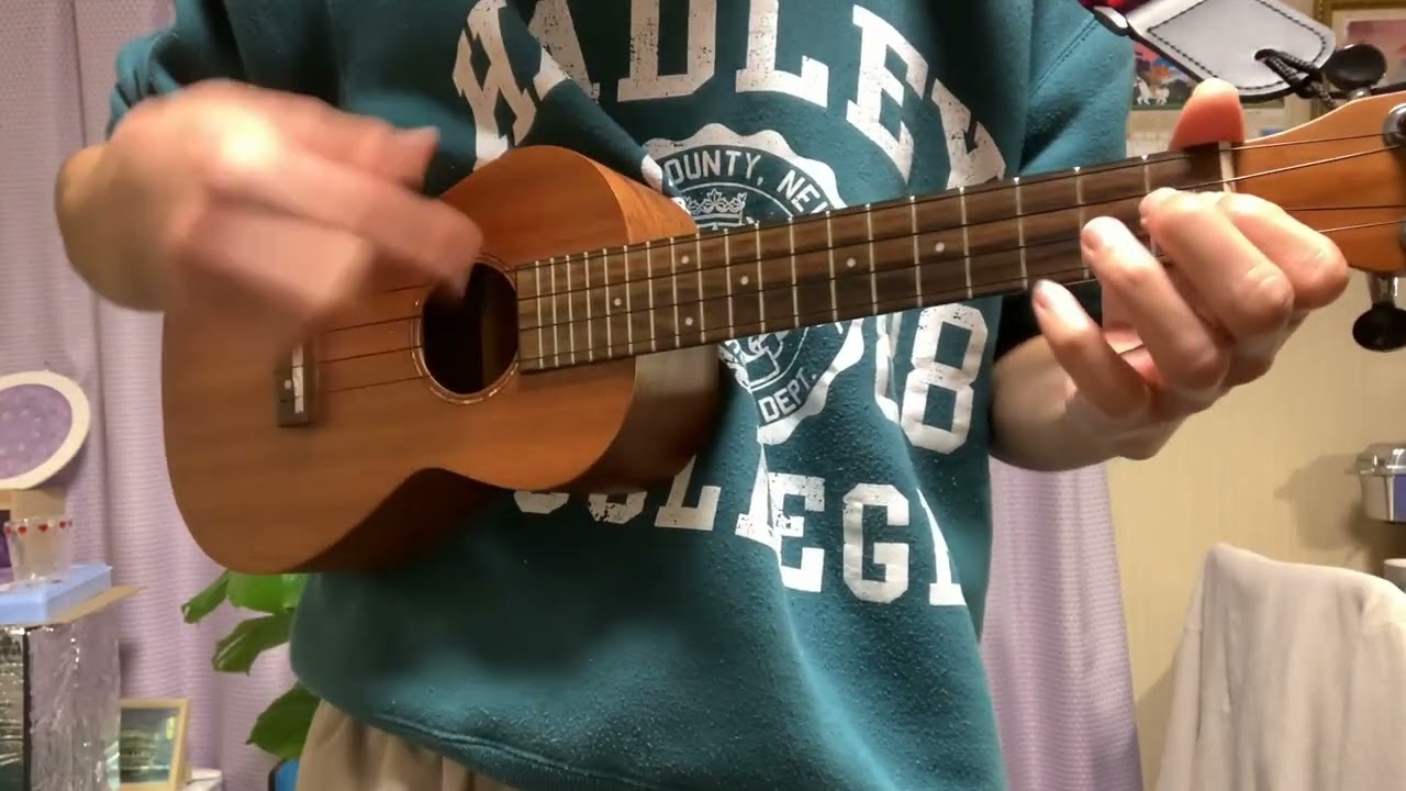 真夏の夜の夢 - ソロ練習【ウクレレ Ukulele】