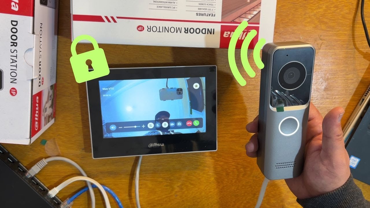 Dahua Video Intercom - الإعداد و التركيب