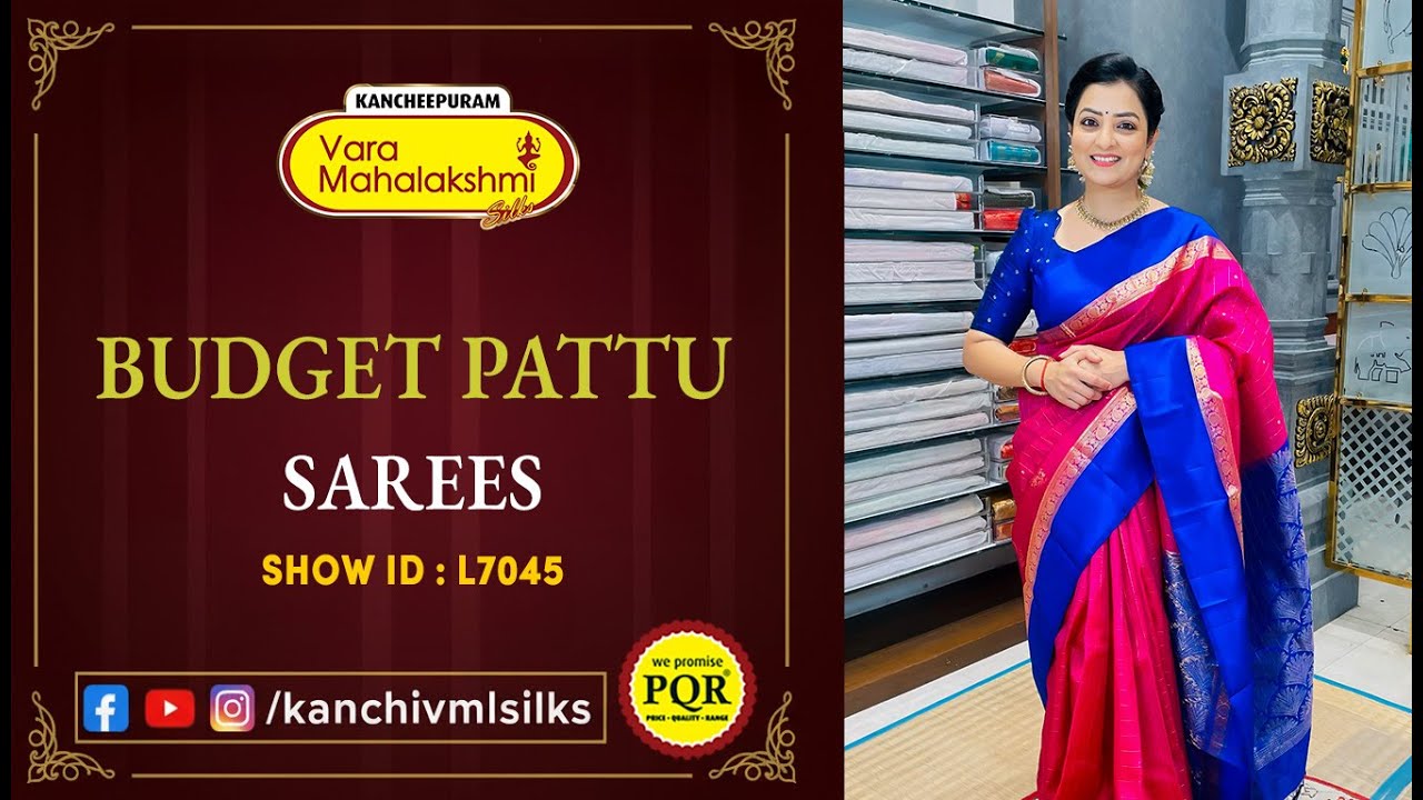 Budget Pattu Sarees Collection | WhatsApp 89 0001 0002 | Kancheepuram Varamahalakshmi Silks LIVE