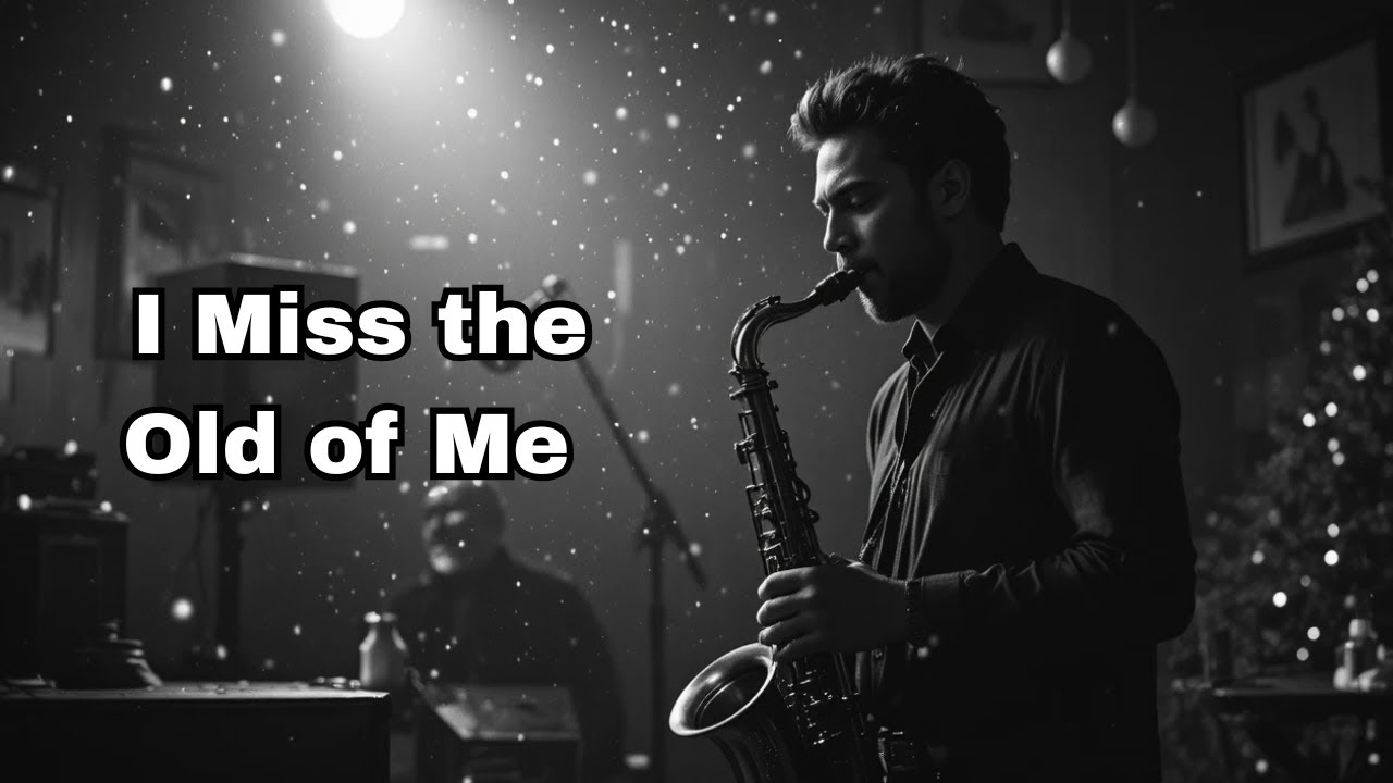 I Miss the Old of Me – Slow Blues Saxophone Music | Gritty Male Voice & Deep Reflection