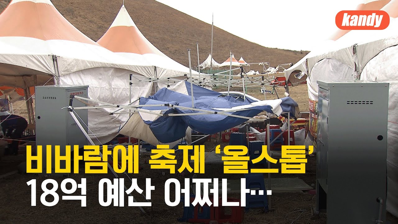 ‘도중 취소’ 들불축제 예산 18억 원 어떻게 하나?…제주시 ‘고심 중’ / KBS  2025.03.17.